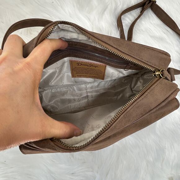 Vintage Donna Sharp Boho Quilted Patchwork Crossbody Bag Flap Closure - Picture 8 of 11